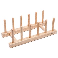 Acacia Home 家用盤架, 木紋色, 1個