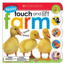 Noisy Touch and Lift Farm Hardback, Cartwheel Books