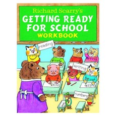 Richard Scarry's Getting Ready for School Workbook Paperback, Golden Books