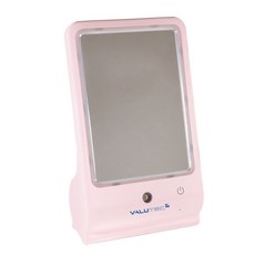 벨류텍 LED 조명 화장거울 가습기 VM-M012, VM-M012(핑크)