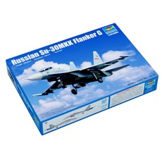 HobbyBoss 1:144 러시아 Su 30MKK Flanker G 전투기 프라모델, 1개