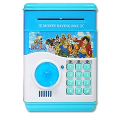 원피스 자동 비밀금고 역할놀이 소품, 블루, 1개