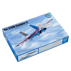 HobbyBoss 1:144 러시아 Su 27UB Flanker C 전투기 프라모델, 1개