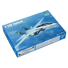 HobbyBoss 1:144 미국 F 14D TOMCAT 전투기 프라모델, 1개