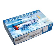 HobbyBoss 1:32 미국 P 47D Thunderbolt 전투기 프라모델, 1개
