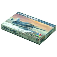 HobbyBoss 1:48 미국 F4F 3S 와일드캣 Fish 전투기 프라모델, 1개