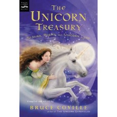 The Unicorn Treasury: Stories Poems and Unicorn Lore Paperback, Harcourt Brace and Company