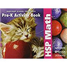 Harcourt School Publishers Math: Ntl/TX 5pk Actvty Bk(eng/Spn)Pre-K Paperback