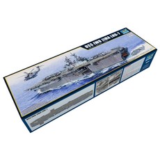 Trumpeter 1:350 미해군 Iwo Jima LHD 7 프라모델, 1개