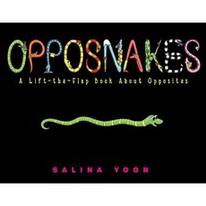 Opposnakes: A Lift-The-Flap Book about Opposites Hardcover, Little Simon