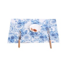 이코디 쿨칼라 테이블매트, 플라워, 45 x 30 cm, 1개