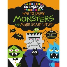 Ed Emberley's How to Draw Monsters and More Scary Stuff Paperback, LB Kids