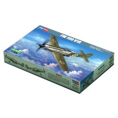 HobbyBoss 1:48 독일 FW190V18 전투기 프라모델, 1개