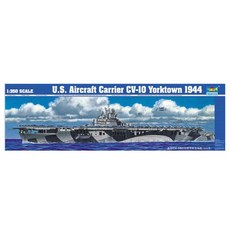Trumpeter 1:350 미국 CV 10Yorktown호1944년식 프라모델, 1개