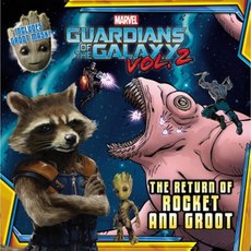 Marvel's Guardians of the Galaxy Vol. 2: The Return of Rocket and Groot Paperback, LB Kids