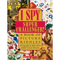 I Spy Super Challenger!: A Book of Picture Riddles Hardcover, Cartwheel Books