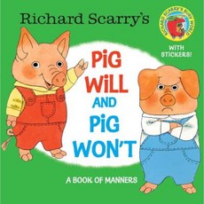 Richard Scarry's Pig Will and Pig Won't Paperback, Random House Books for Young Readers