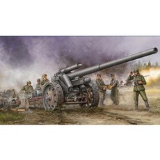 Trumpeter 1:35 독일 10.5cm K18 Type 캐넌포 프라모델, 1개