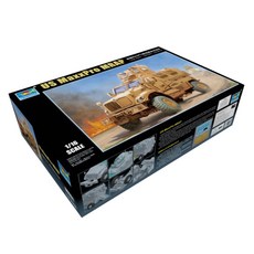 Trumpeter 1:16 US MaxxPro防地雷車塑膠模型, 1個