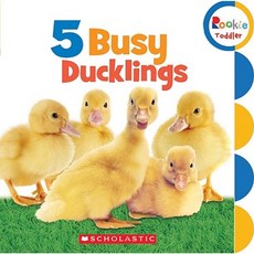 5 Busy Ducklings Board Books, Scholastic