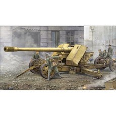 Trumpeter 1:35 독일 128mm Pak44 크루프 대전차 포 프라모델, 1개