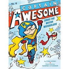 Captain Awesome Saves the Winter Wonderland Paperback, Little Simon