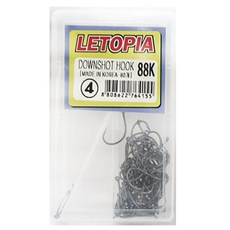 Down shot 88K釣魚鉤, 80件