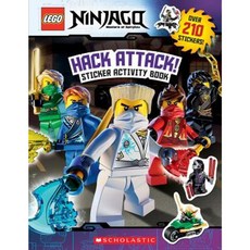 Lego Ninjago: Hack Attack! Sticker Activity Book Paperback, Scholastic Inc.