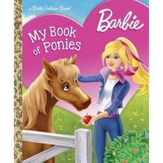 Barbie: My Book of Ponies Hardcover, Golden Books