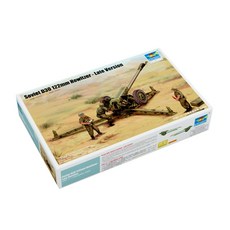 Trumpeter 1:35 소련 D30 122mm 유탄포 Late 생산 Type 프라모델, 1개