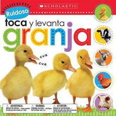 Ruidoso Toca y Levanta: Granja Hardcover, Cartwheel Books