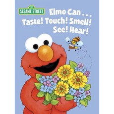 Elmo Can... Taste! Touch! Smell! See! Hear! (Sesame Street) Board Books, Random House Books for Young Readers