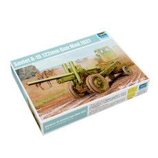 Trumpeter 1:35 소련 A-19 122mm 화포 1931/1937년식 프라모델, 1개