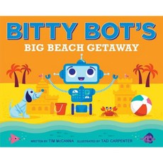 Bitty Bot's Big Beach Getaway Hardcover, Simon & Schuster/Paula Wiseman Books