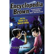 Encyclopedia Brown and the Case of the Secret UFOs Paperback, Puffin Books