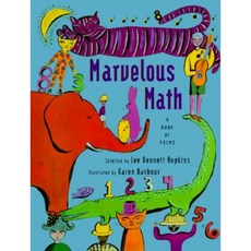 Marvelous Math: A Book of Poems Hardcover, Simon & Schuster Books for Young Readers