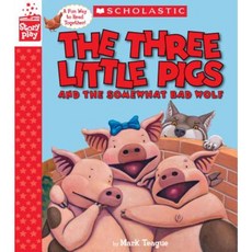 The Three Little Pigs and the Somewhat Bad Wolf (a Storyplay Book) Hardcover, Cartwheel Books