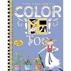 Mary Engelbreit's Color Me Too Coloring Book Paperback, HarperFestival