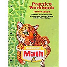 Harcourt School Publishers Math California: Practice Workbook Gr5 Paperback