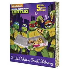 Teenage Mutant Ninja Turtles Little Golden Book Library (Teenage Mutant Ninja Turtles) Hardcover, Golden Books