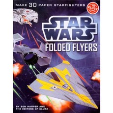 Star Wars Folded Flyers: Make 30 Paper Starfighters Paperback, Klutz