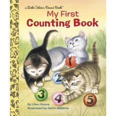 My First Counting Book Board Books, Golden Books
