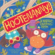 Hootenanny!: A Festive Counting Book Hardcover, Little Simon