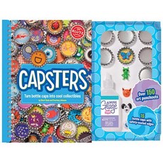 Capsters: Turn Bottle Caps Into Cool Collectibles Paperback, Klutz