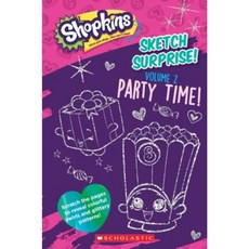 Sketch Surprise! Volume 2: Party Time! (Shopkins) Paperback, Scholastic Inc.