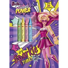 It's Sparkle Time! (Barbie in Princess Power) Paperback, Golden Books