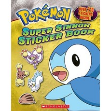 Pokemon: Super Sinnoh Sticker Book Paperback, Scholastic Inc.