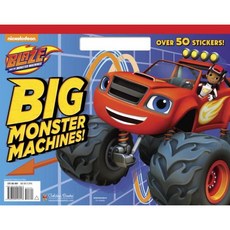 Big Monster Machines! Paperback, Golden Books