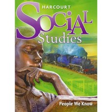 Harcourt Social Studies: People We Know Library Binding, Harcourt School Publishers