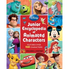 Junior Encyclopedia of Animated Characters Hardcover, Disney Press